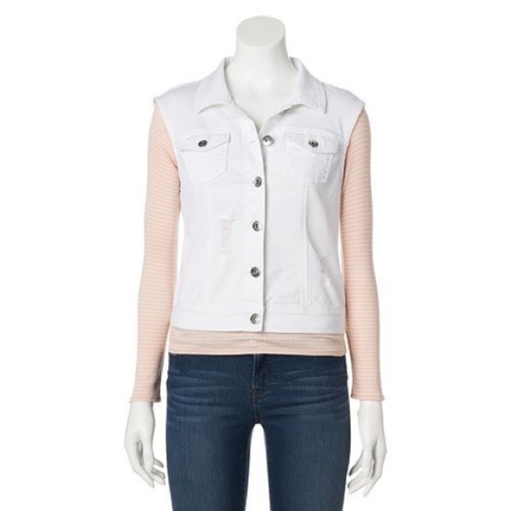 White Mudd Vest*SOLD*